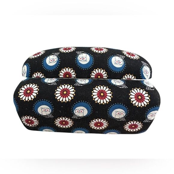 Vera Bradley Owl Pattern Sunglass Case - Picture 3 of 3
